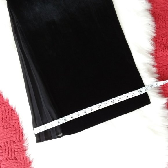 Alex Evenings Black Velvet Pull-on Pants 3X - Picture 7 of 10